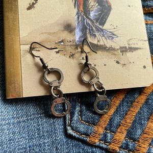Bluejay boutique Handcuff western earrings